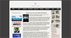 Desktop Screenshot of loraincountysheriff.com